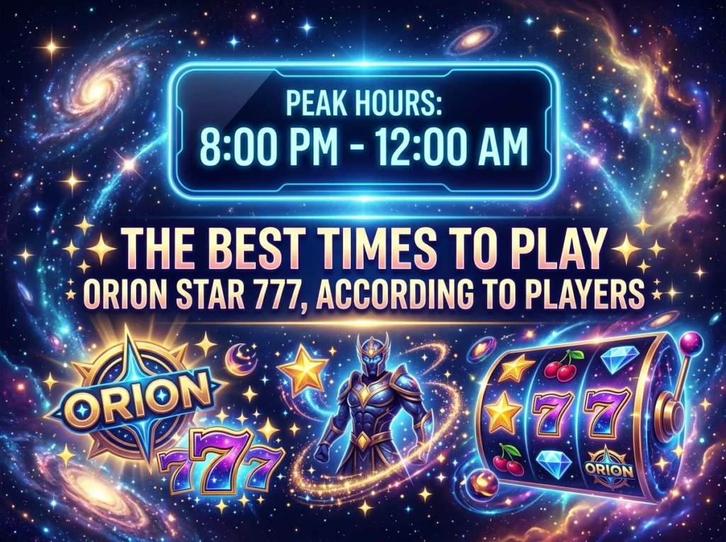 The Best Times to Play Orion Star 777, According to Players The Best Times to Play Orion Star 777, According to Players