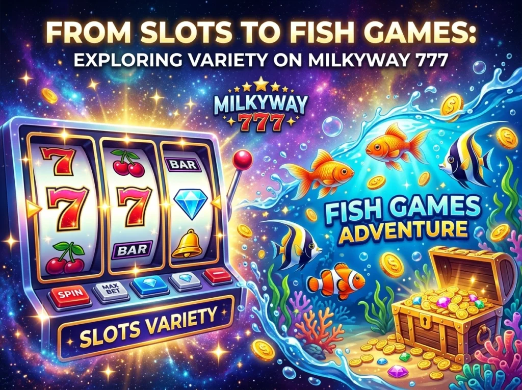 From Slots to Fish Games: Exploring Variety on Milkyway 777 From Slots to Fish Games: Exploring Variety on Milkyway 777